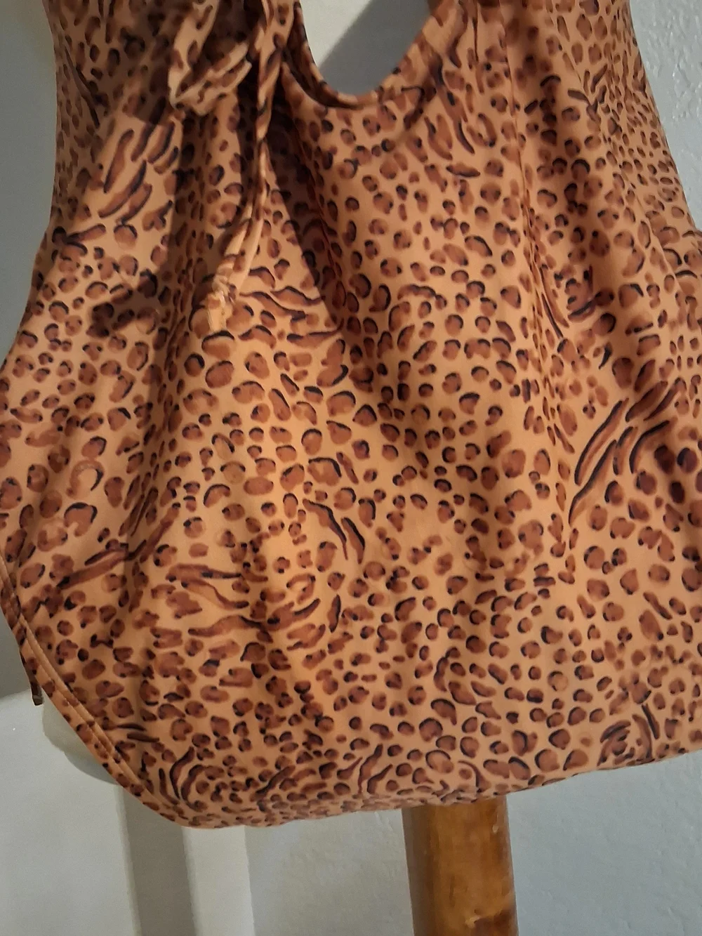 Shade & Shore Brown Leopard One-Piece Swimsuit